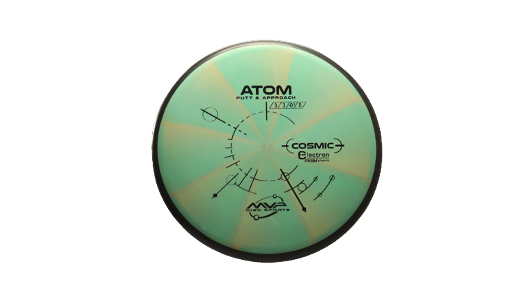 MVP Firm Cosmic Electron Atom Putter Front View