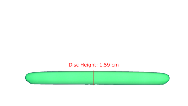 Axiom Blank Total Eclipse Envy Putter Profile View