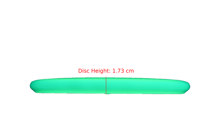 Axiom Blank Total Eclipse Envy Putter Profile View