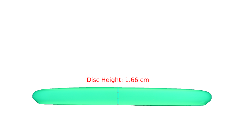 Axiom Blank Total Eclipse Envy Putter Profile View