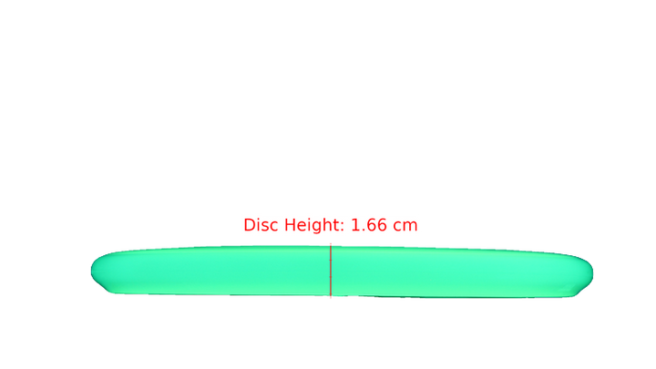 Axiom Blank Total Eclipse Envy Putter Profile View