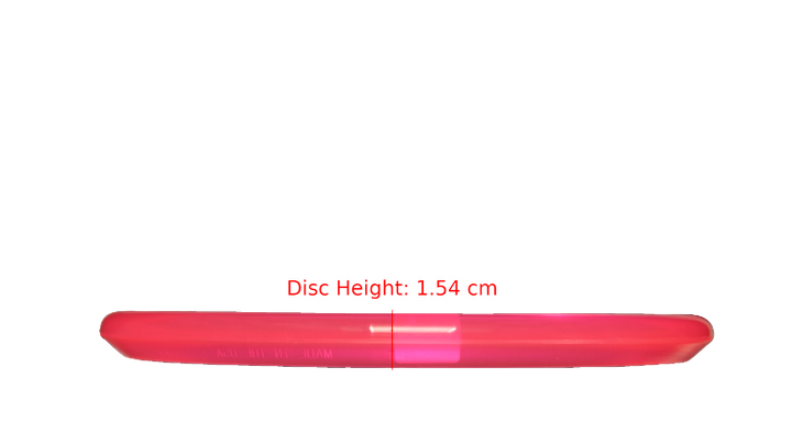 Discraft Grateful Cryztal Z Zone Putter Profile View