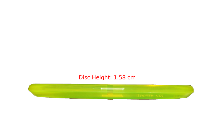 Discraft Grateful Cryztal Z Zone Putter Profile View