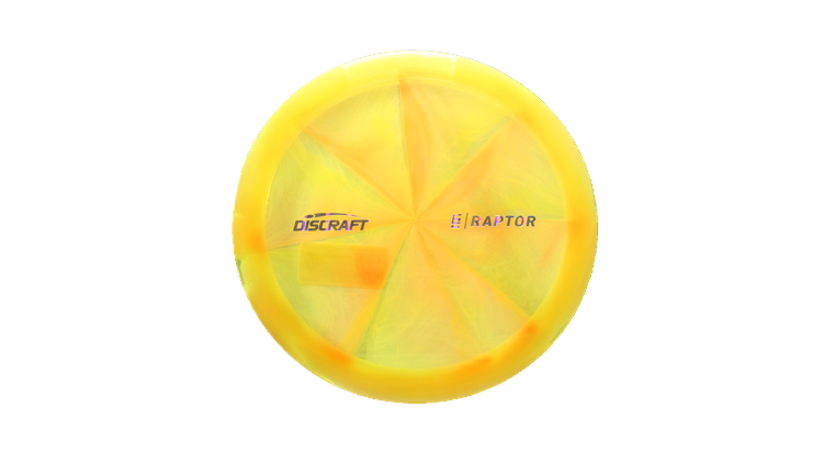 Discraft Ezra Aderhold Signature Z Swirl Raptor Fairway Driver Front View