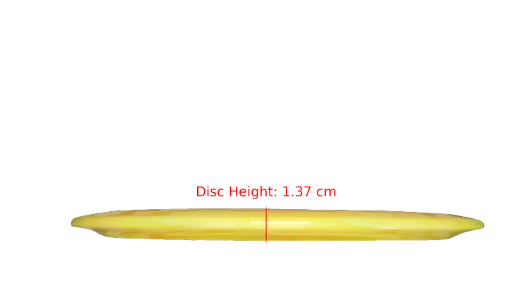 Discraft Ezra Aderhold Signature Z Swirl Raptor Fairway Driver Profile View