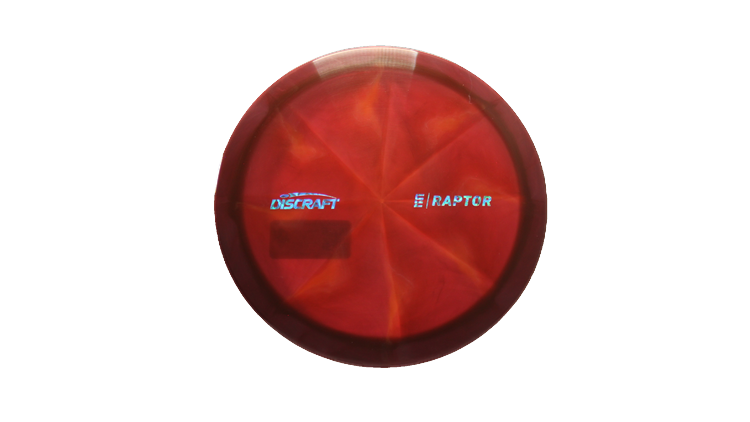 Discraft Ezra Aderhold Signature Z Swirl Raptor Fairway Driver Front View