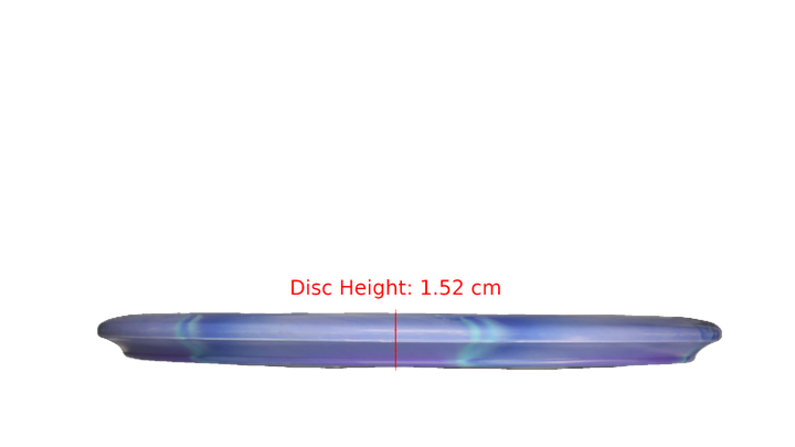 Discraft Limited Edition Paul McBeth CT Swirl Wasp Midrange Profile View