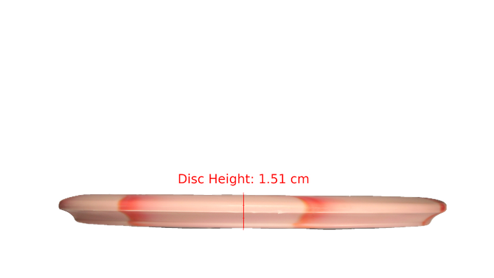 Discraft Limited Edition Paul McBeth CT Swirl Wasp Midrange Profile View