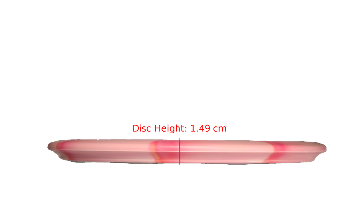 Discraft Limited Edition Paul McBeth CT Swirl Wasp Midrange Profile View