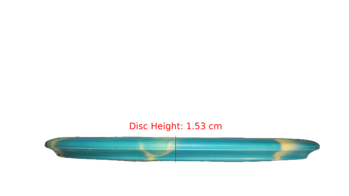 Discraft Limited Edition Paul McBeth CT Swirl Wasp Midrange Profile View