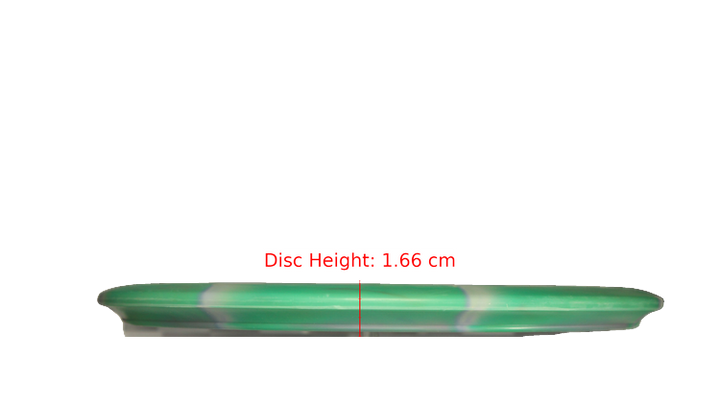 Discraft Limited Edition Paul McBeth CT Swirl Wasp Midrange Profile View