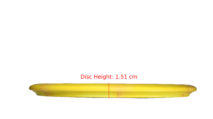 Discraft Limited Edition Paul McBeth CT Swirl Wasp Midrange Profile View