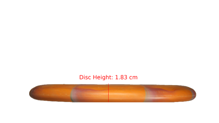 Discraft Limited Edition Paul McBeth CT Swirl Luna Putter Profile View