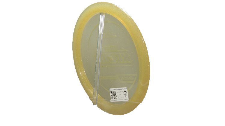 Dynamic Discs 2025 Raven Klein Lucid Gold Metal Flake Vandal Fairway Driver Back View