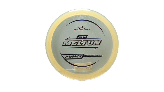 Dynamic Discs 2025 Zach Melton Lucid Gold Metal Flake Maverick Fairway Driver