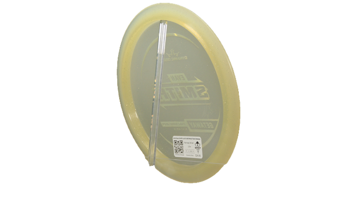 Dynamic Discs 2025 Evan Smith Lucid Gold Metal Flake Getaway Fairway Driver Back View