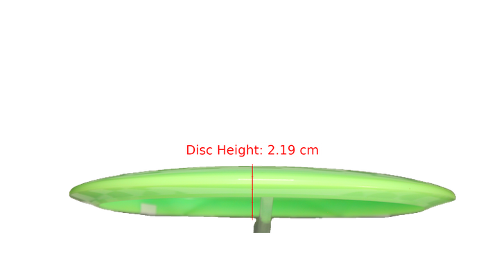 Infinite Discs James Proctor Signature Series Swirly S-Blend Centurion Fairway Driver Profile View