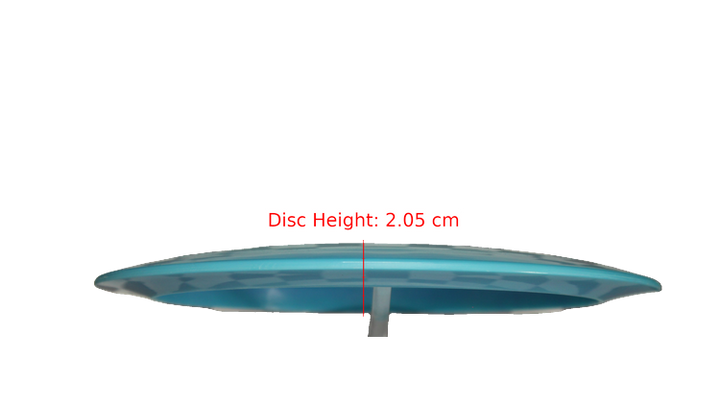 Pie Pan Discs 2024 BYOP Pie and Ice Cream Baker's Blend Spire Distance Driver Profile View