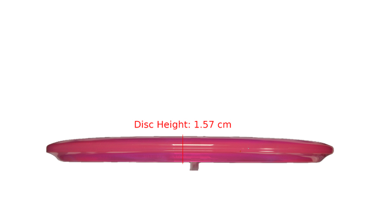 Discraft 2025 Chris Dickerson Tour Series Z Swirl Buzzz Midrange Profile View