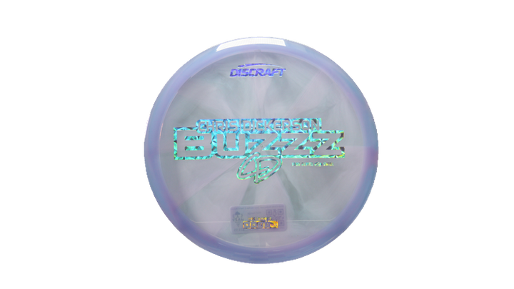 Discraft 2025 Chris Dickerson Tour Series Z Swirl Buzzz Midrange Front View