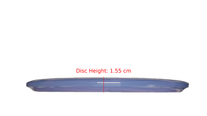 Discraft 2025 Chris Dickerson Tour Series Z Swirl Buzzz Midrange Profile View