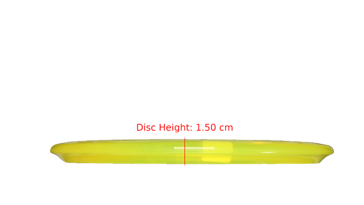 Discraft Ben Callaway LE Z Swirl Nebula Midrange Profile View