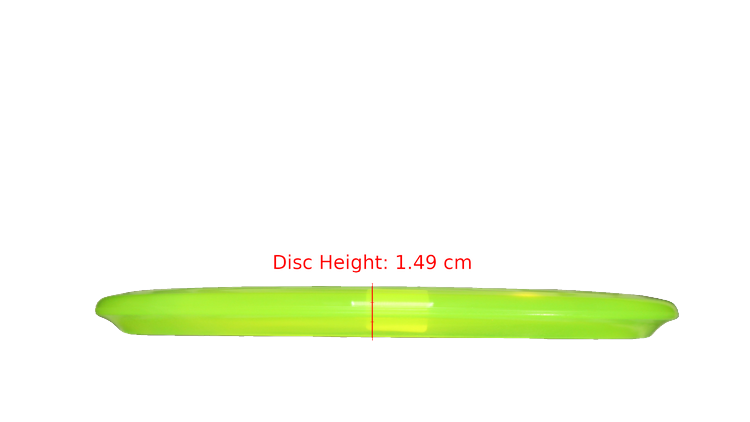 Discraft Ben Callaway LE Z Swirl Nebula Midrange Profile View