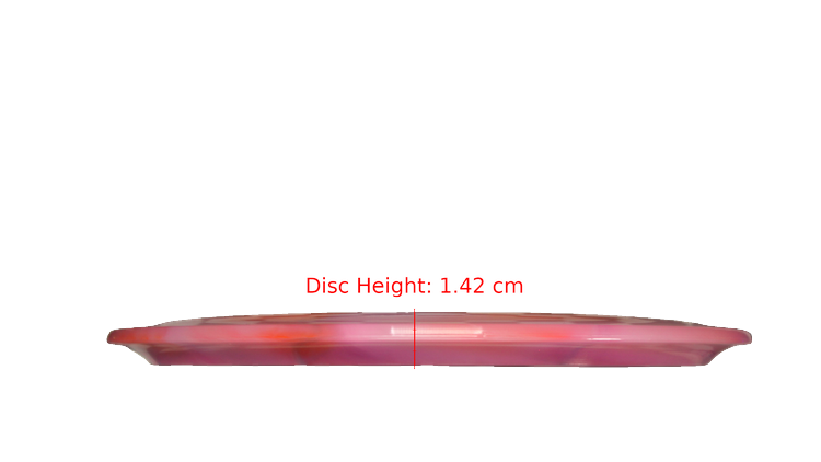 Discraft LSDC Z Swirl Xtreme Fairway Driver Profile View