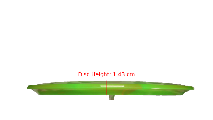 Discraft LSDC Z Swirl Xtreme Fairway Driver Profile View
