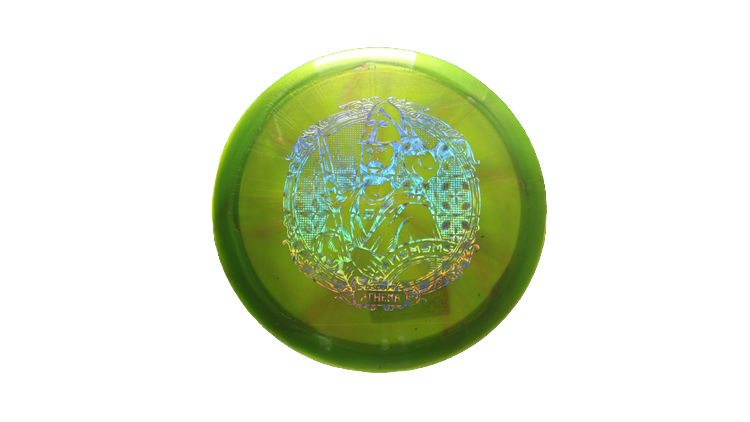 Discraft Paul McBeth & Chris Dickerson Collaboration Z Metallic Swirl Athena Fairway Driver Front View