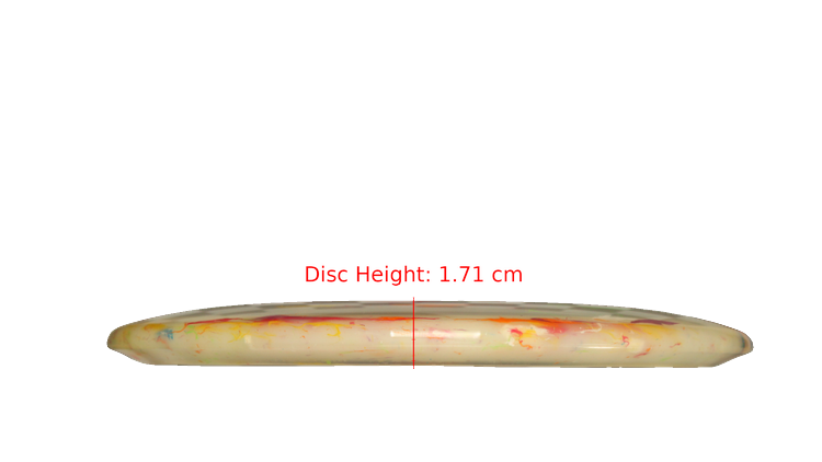 Discraft Cascade Challenge Jawbreaker Z FLX Meteor Midrange Profile View