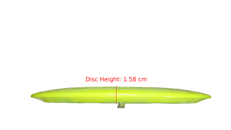 Discraft Cascade Challenge Colorshift Z Athena Fairway Driver Profile View