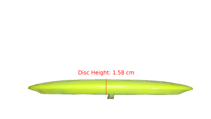 Discraft Cascade Challenge Colorshift Z Athena Fairway Driver Profile View