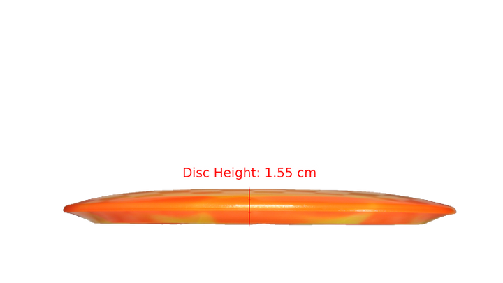 Discraft Cascade Challenge Colorshift Z Athena Fairway Driver Profile View