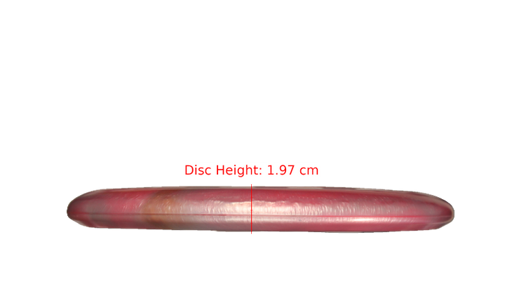 Discraft Burnout Ti Swirl Challenger SS Putter Profile View