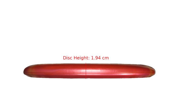 Discraft Burnout Ti Swirl Challenger SS Putter Profile View