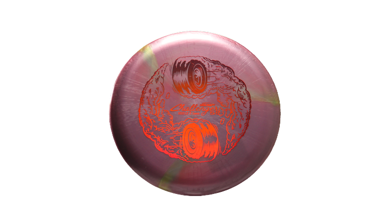 Discraft Burnout Ti Swirl Challenger SS Putter Front View
