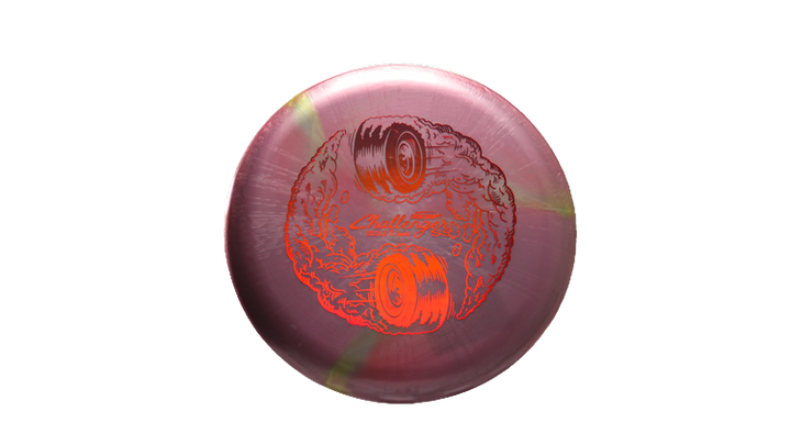 Discraft Burnout Ti Swirl Challenger SS Putter Front View