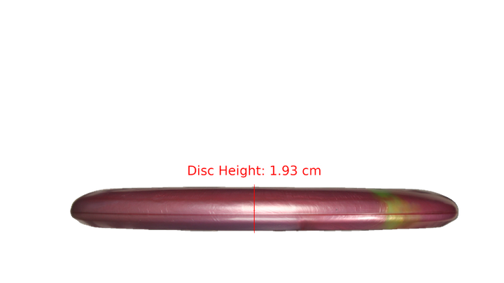 Discraft Burnout Ti Swirl Challenger SS Putter Profile View