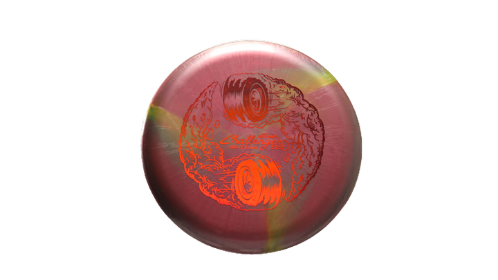 Discraft Burnout Ti Swirl Challenger SS Putter Front View