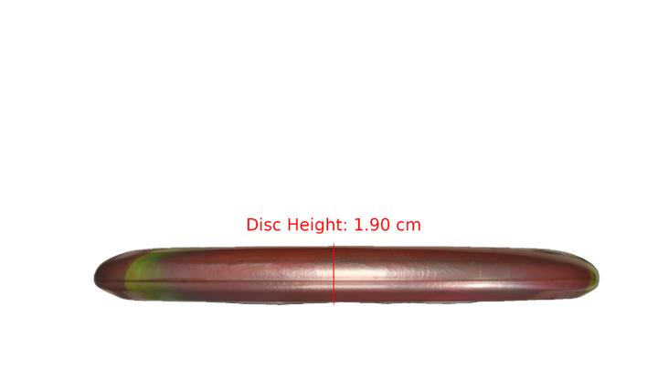 Discraft Burnout Ti Swirl Challenger SS Putter Profile View