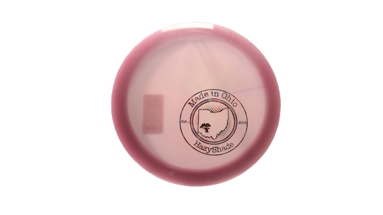 Pie Pan Discs Made in Ohio Baker's Blend Hype Distance Driver Front View