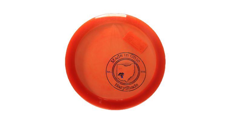 Pie Pan Discs Made in Ohio Baker's Blend Hype Distance Driver Front View