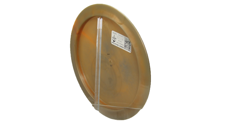 Pie Pan Discs Made in Ohio Baker's Blend Hype Distance Driver Back View