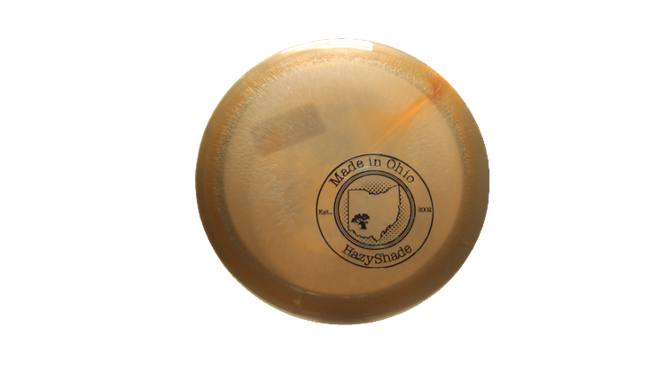 Pie Pan Discs Made in Ohio Baker's Blend Hype Distance Driver Front View