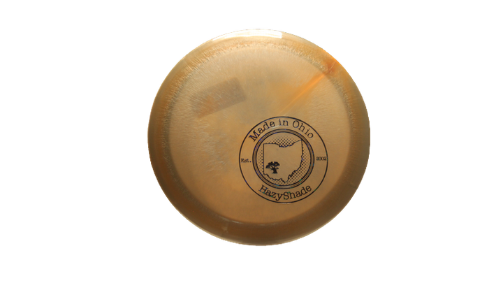 Pie Pan Discs Made in Ohio Baker's Blend Hype Distance Driver Front View