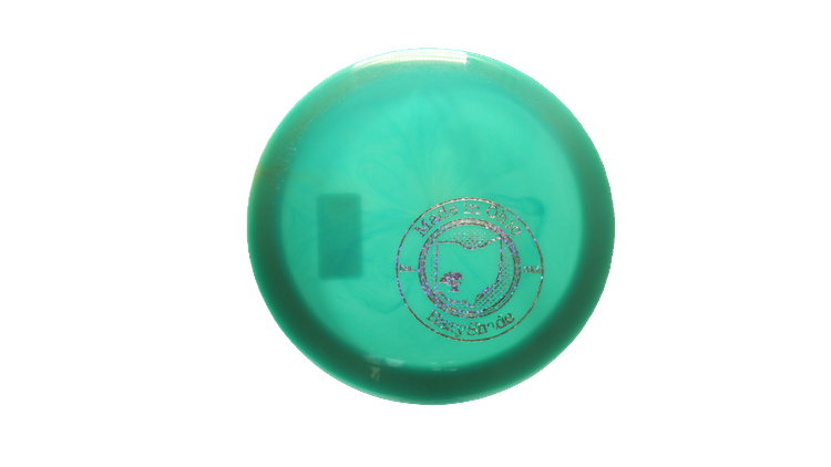 Pie Pan Discs Made in Ohio Baker's Blend Hype Distance Driver Front View