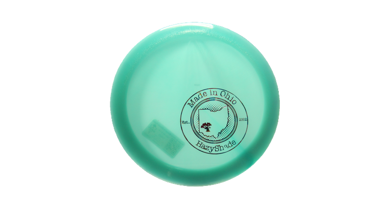 Pie Pan Discs Made in Ohio Baker's Blend Hype Distance Driver Front View