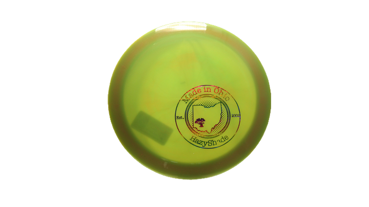 Pie Pan Discs Made in Ohio Baker's Blend Hype Distance Driver Front View