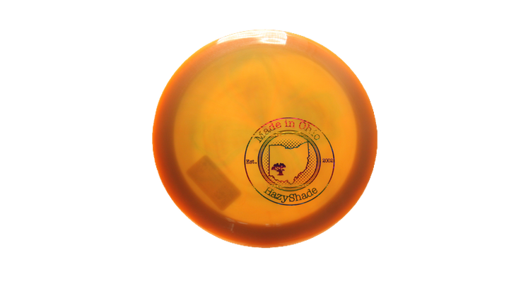 Pie Pan Discs Made in Ohio Baker's Blend Hype Distance Driver Front View